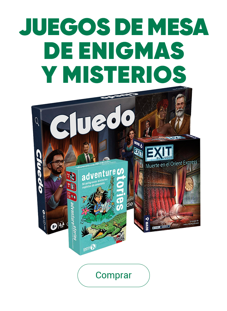 JUEGOS DE MESA DE ENIGMAS Y MISTERIOS