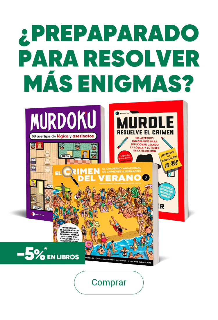 ¿PREPAPARADO PARA RESOLVER MÁS ENIGMAS?