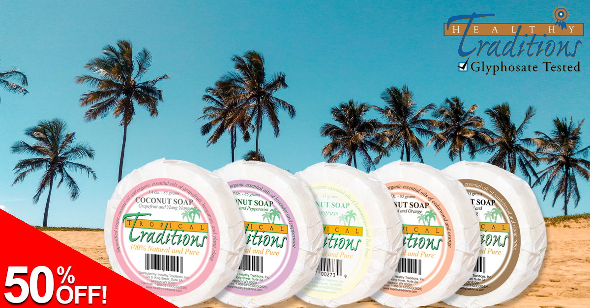 50% OFF Scented Soap Bars