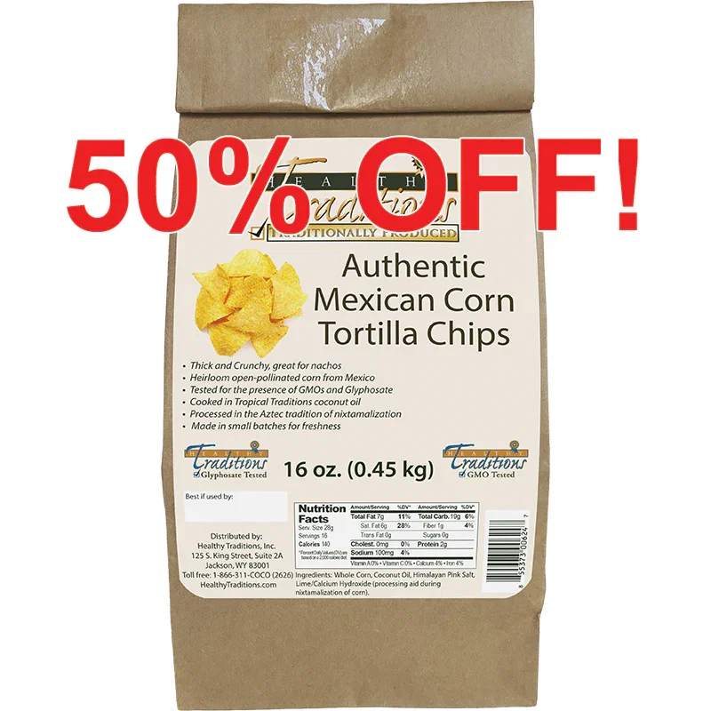Image of Authentic Mexican Cónico Cremoso Corn Tortilla Chips - 16 oz.