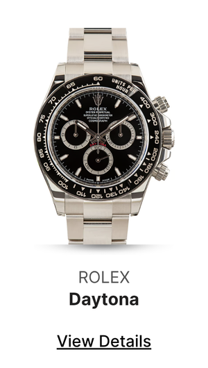 Used Black Dial Rolex Daytona Ref 126500LN Steel Oyster