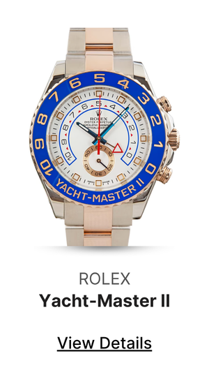 Used Rolex Yacht-Master II Ref 116681 Ref White Dial