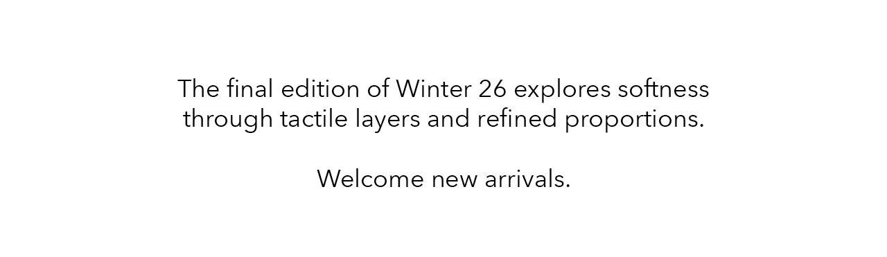New Arrivals