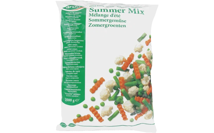 Zomergroenten Ardo 4 x 2,5 kilo