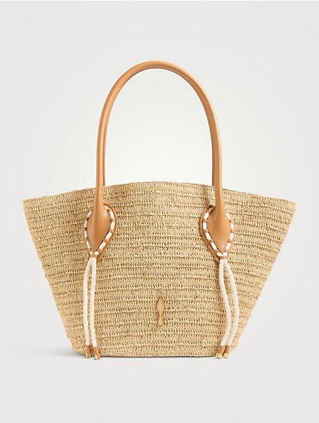 Venus Raffia Tote Bag