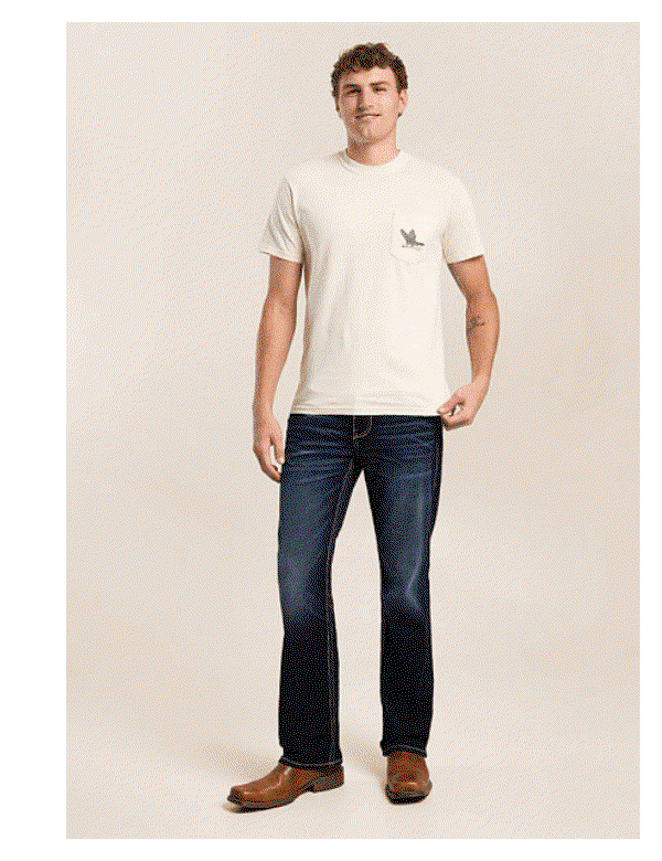 Shop Men's Buckle Black Jeans