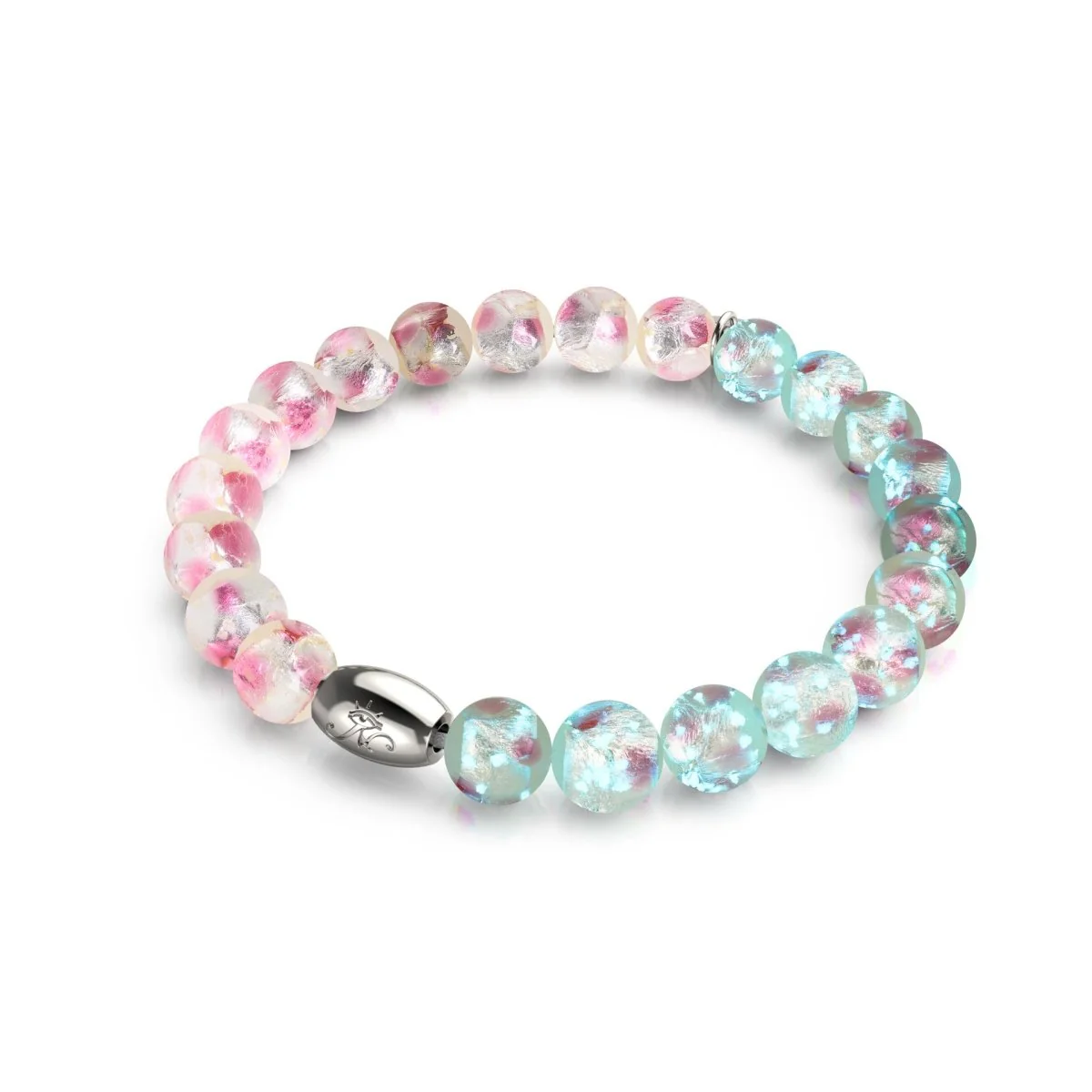 Image of Pink Eclipse | Lunar Glass Bracelet