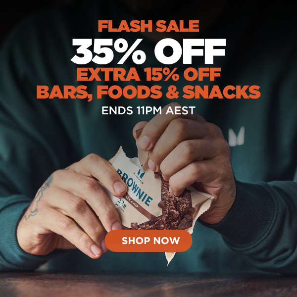 EXTRA 15% OFF BARS, FOODS & SNACKS