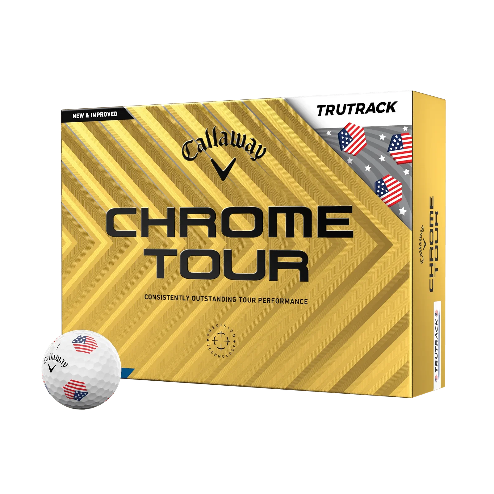 Chrome Tour USA TruTrack Golf Balls