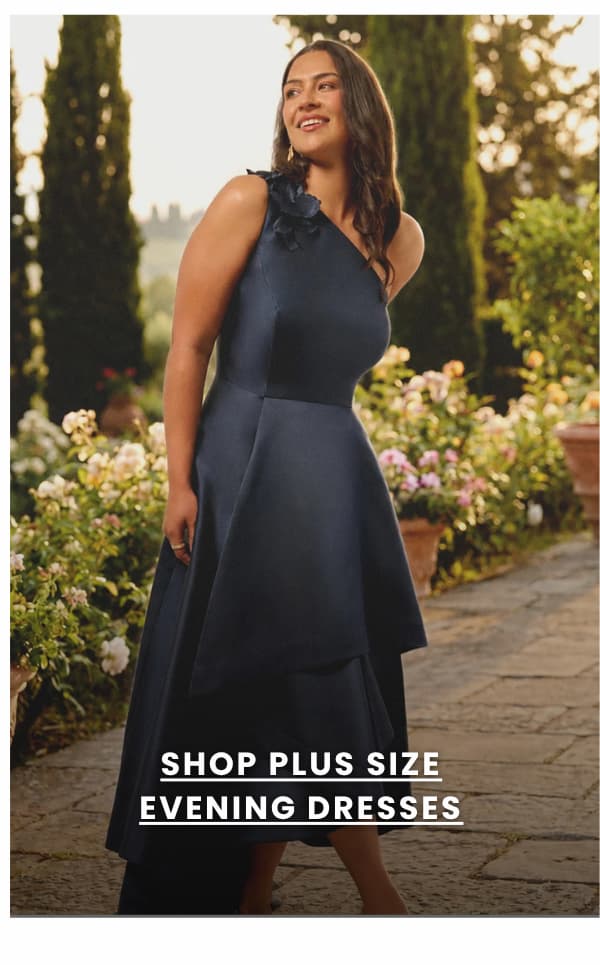 SHOP PLUS SIZE EVENING DRESSES