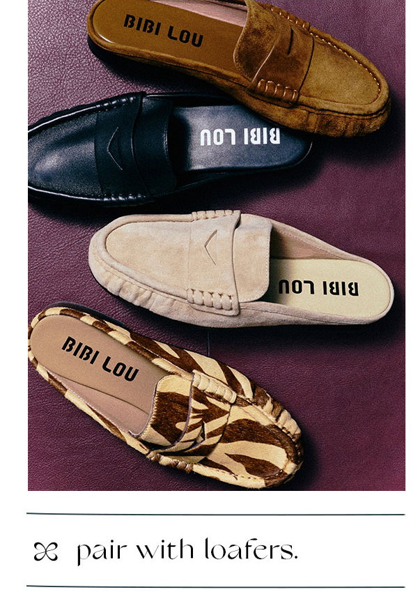 pair with loafers