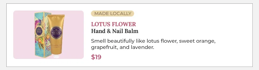 Lotus Flower Hand & Nail Balm