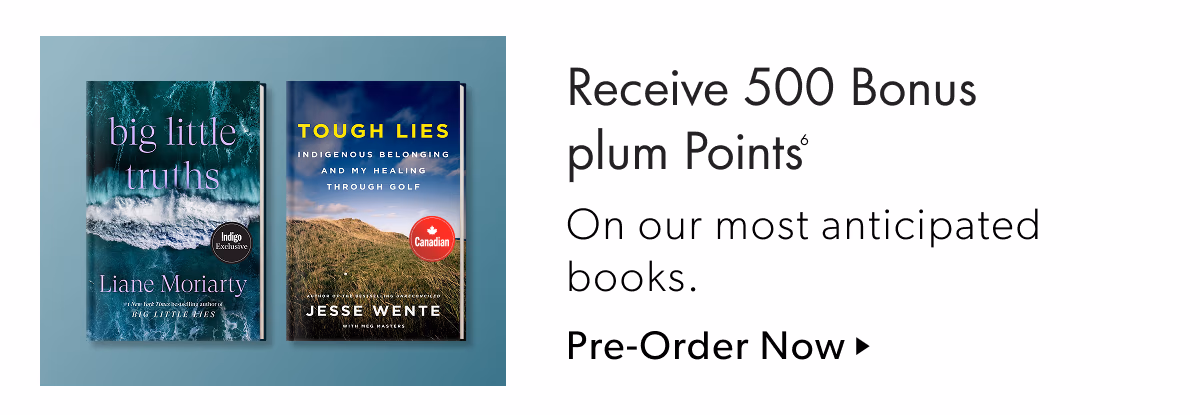 Receive 500 Bonus plum Points | On our most anticipated books.