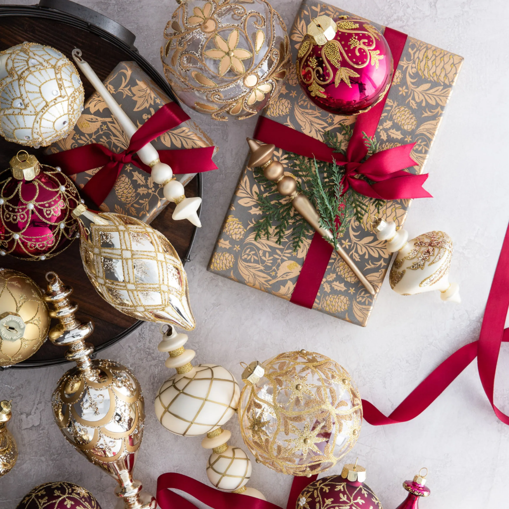 Gilded Glory Ornament Collection