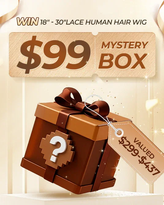 Arabella Mystery Box – $99 for 1 Random Wig (18-30" Human Hair) Worth $299-$437