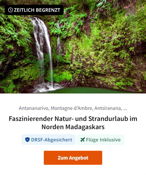 Faszinierender Natur- und Strandurlaub im Norden Madagaskars