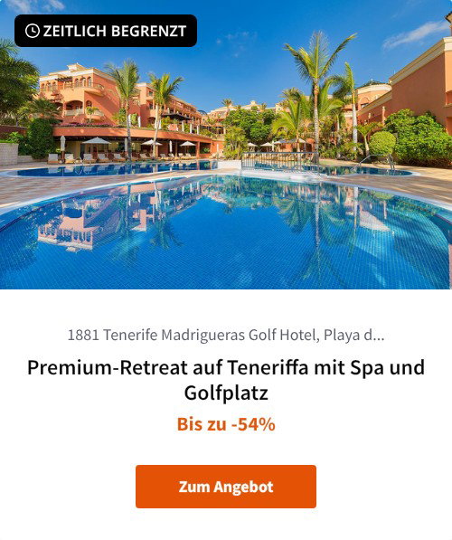Premium-Retreat auf Teneriffa mit Spa und Golfplatz
