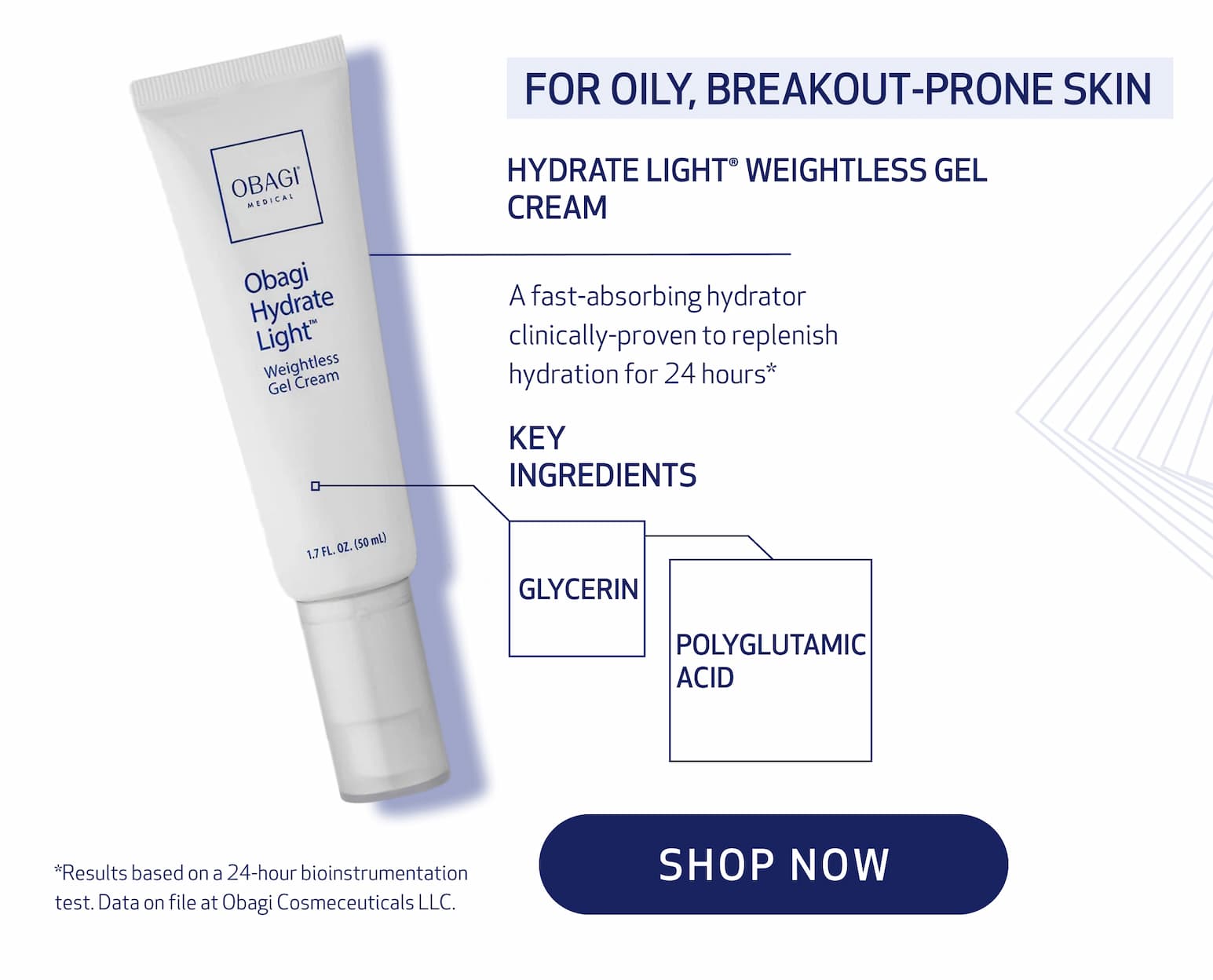 FOR OILY, BREAKOUT-PRONE SKIN. SHOP NOW