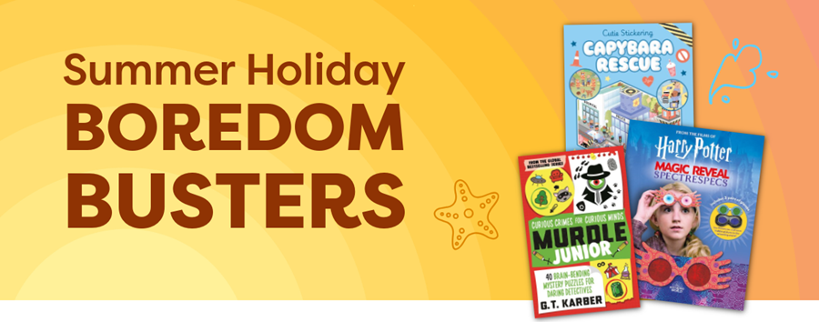 Activity books for a summer of fun