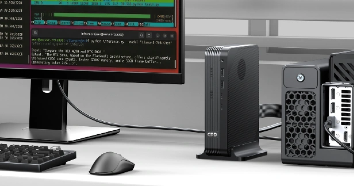 GPD BOX: The World's First Mini PC Featuring MCIO 8i and Dual USB4 v2.0 Connectivity