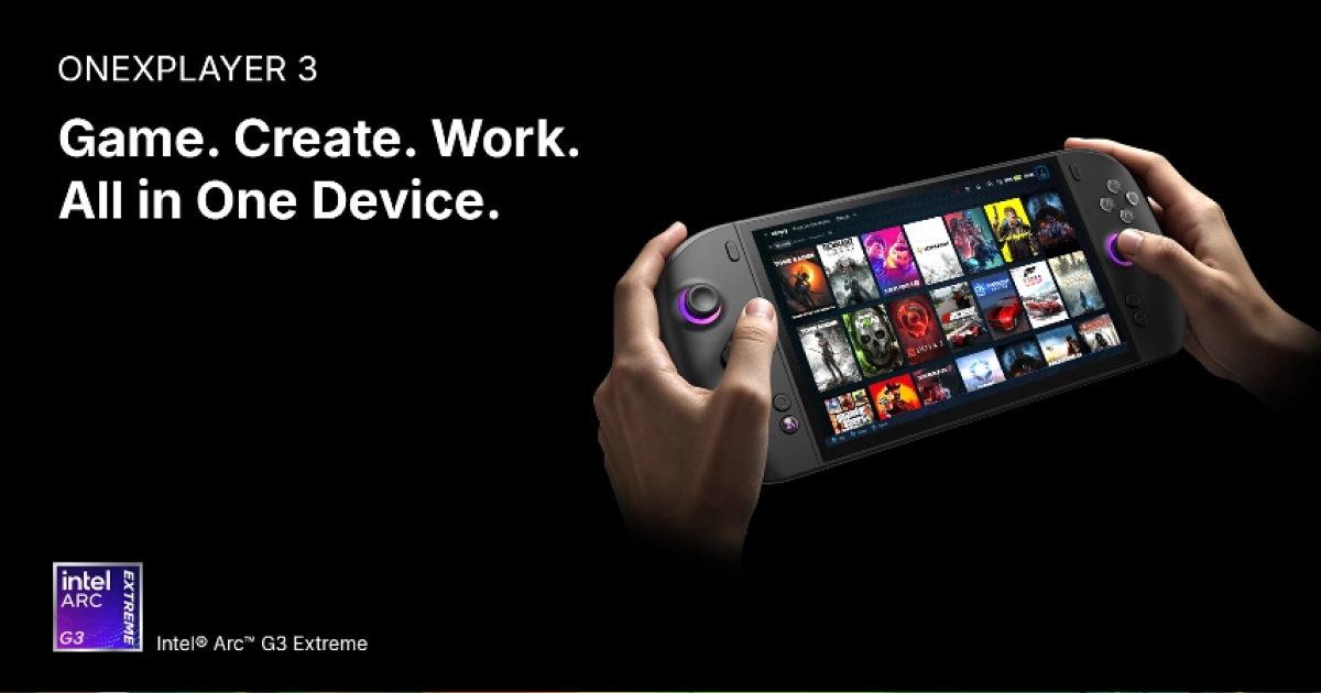 OneXPlayer 3: Next-Gen 3-in-1 AI Gaming and Productivity Handheld