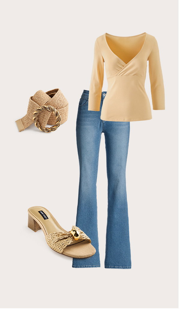 So Sexy Suplice 3/4 Sleeve Top