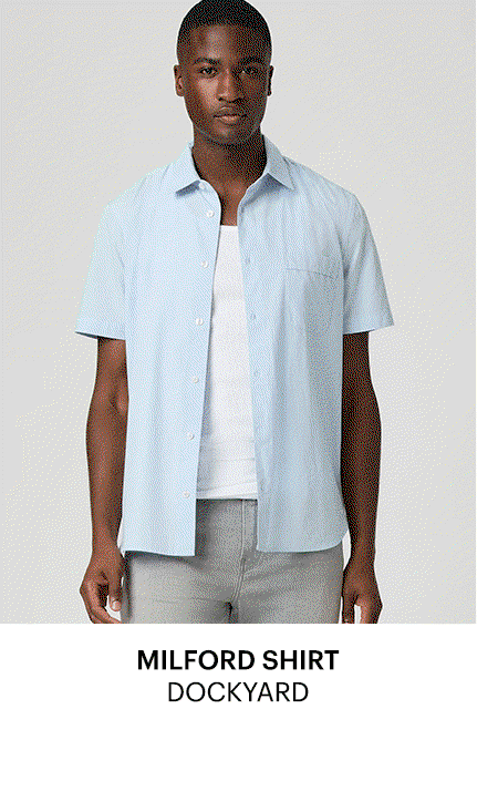 Milford Short Sleeve Shirt in Dockyard.