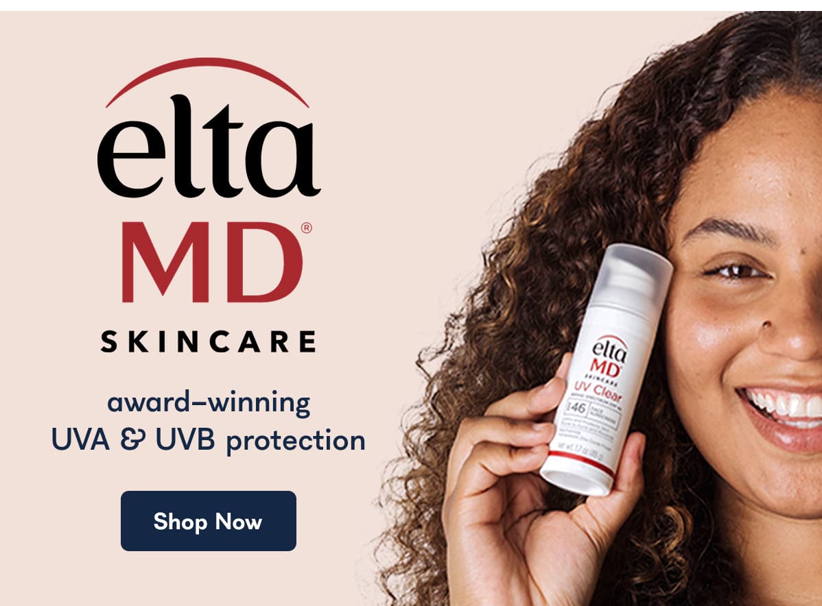 elta MD® SKINCARE award-winning UVA & UVB protection Shop Now