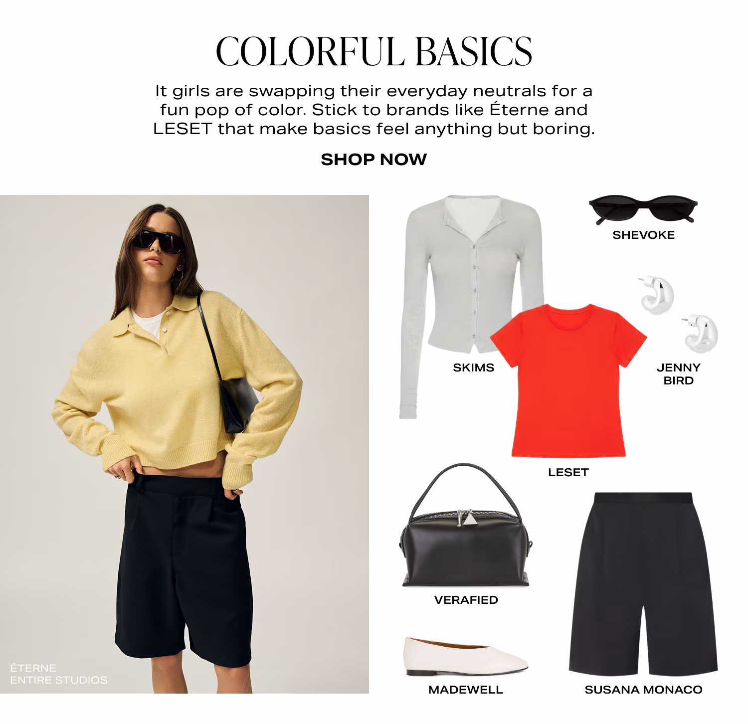 Shop Colorful Basics