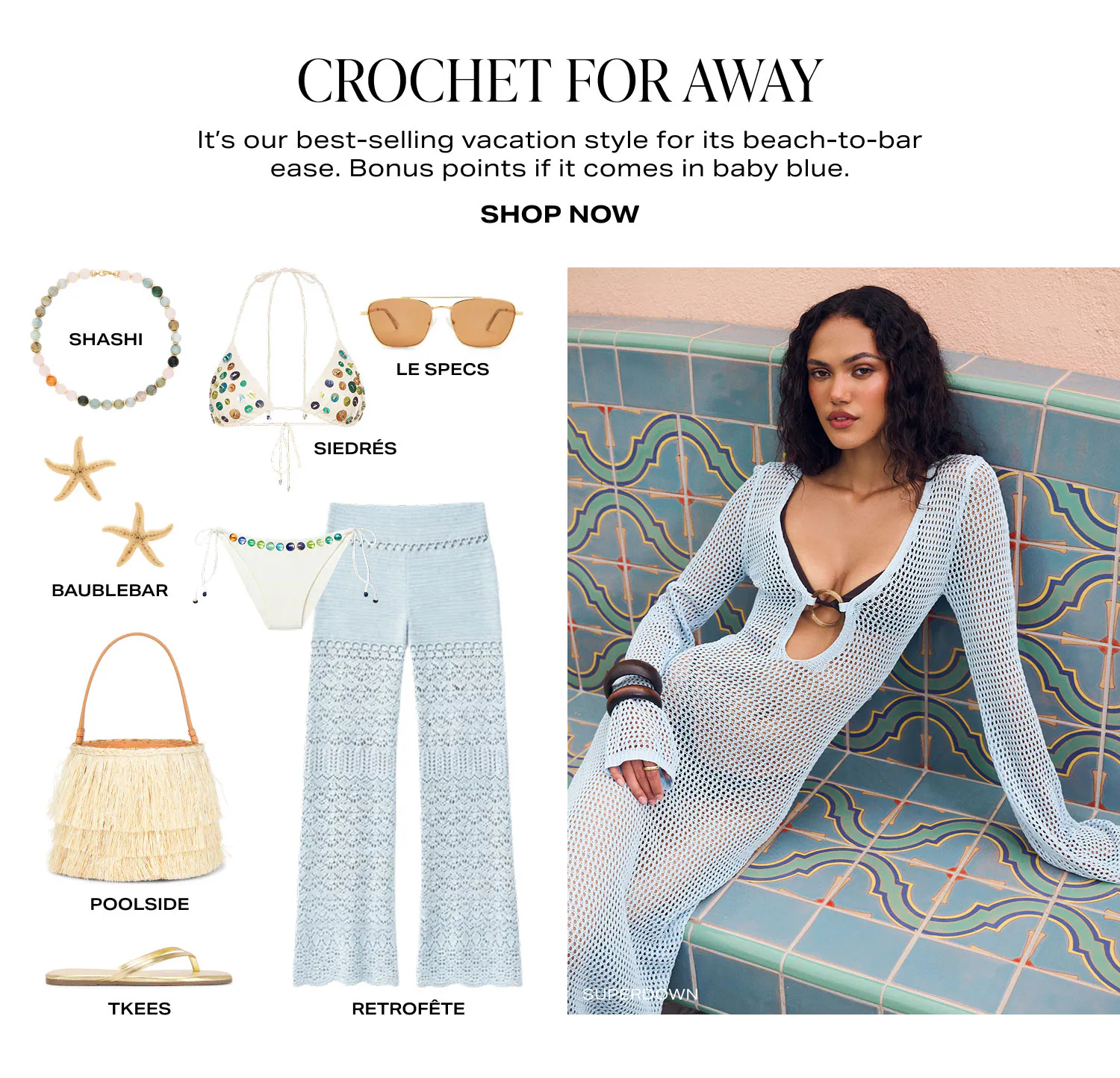 Shop Crochet For Away
