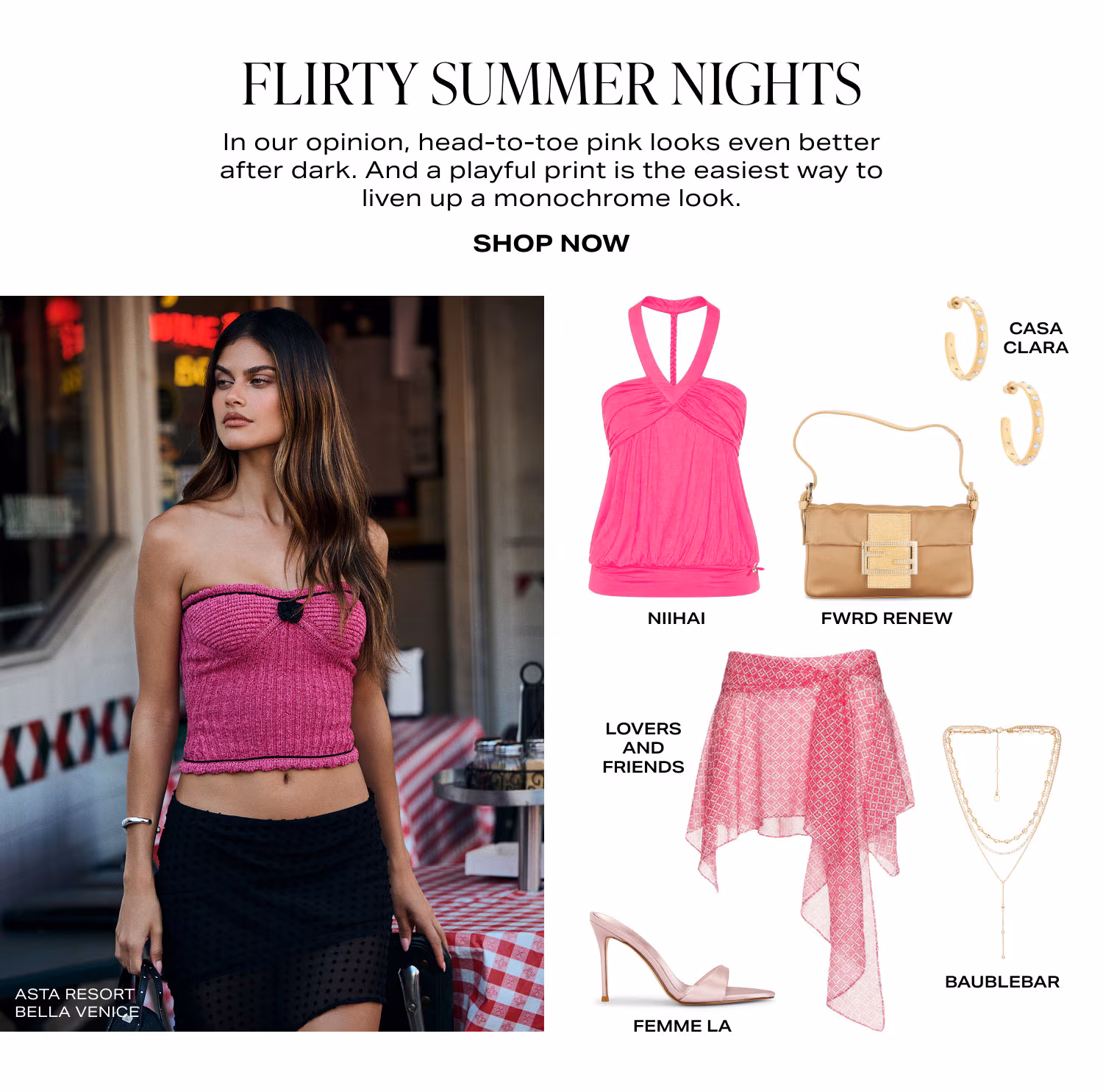 Shop Flirty Summer Nights