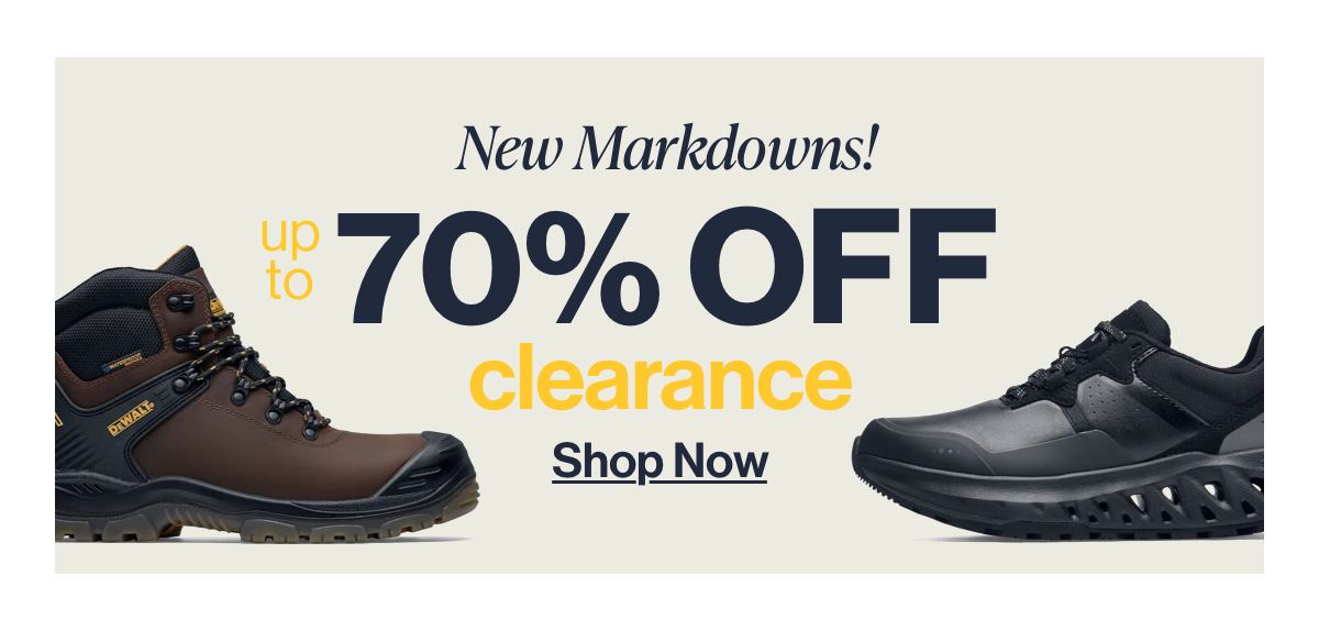 Shop Clearance Shoes and Boots