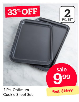 Optimum Non-Stick Cookie Sheet - Set of 2