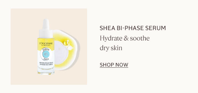 SHEA BI-PHASE SERUM | HYDRATE & SOOTHE DRY SKIN | SHOP NOW