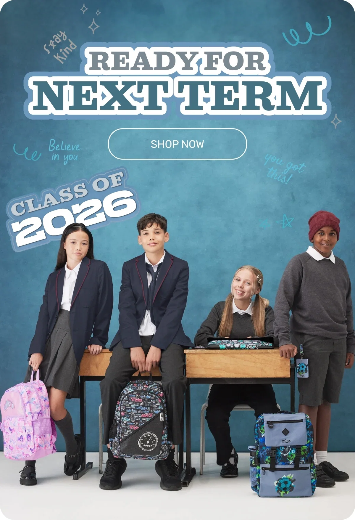Ready for next term