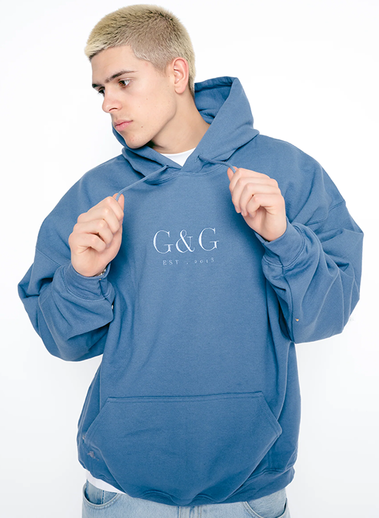 Timeless Hoodie - Indigo