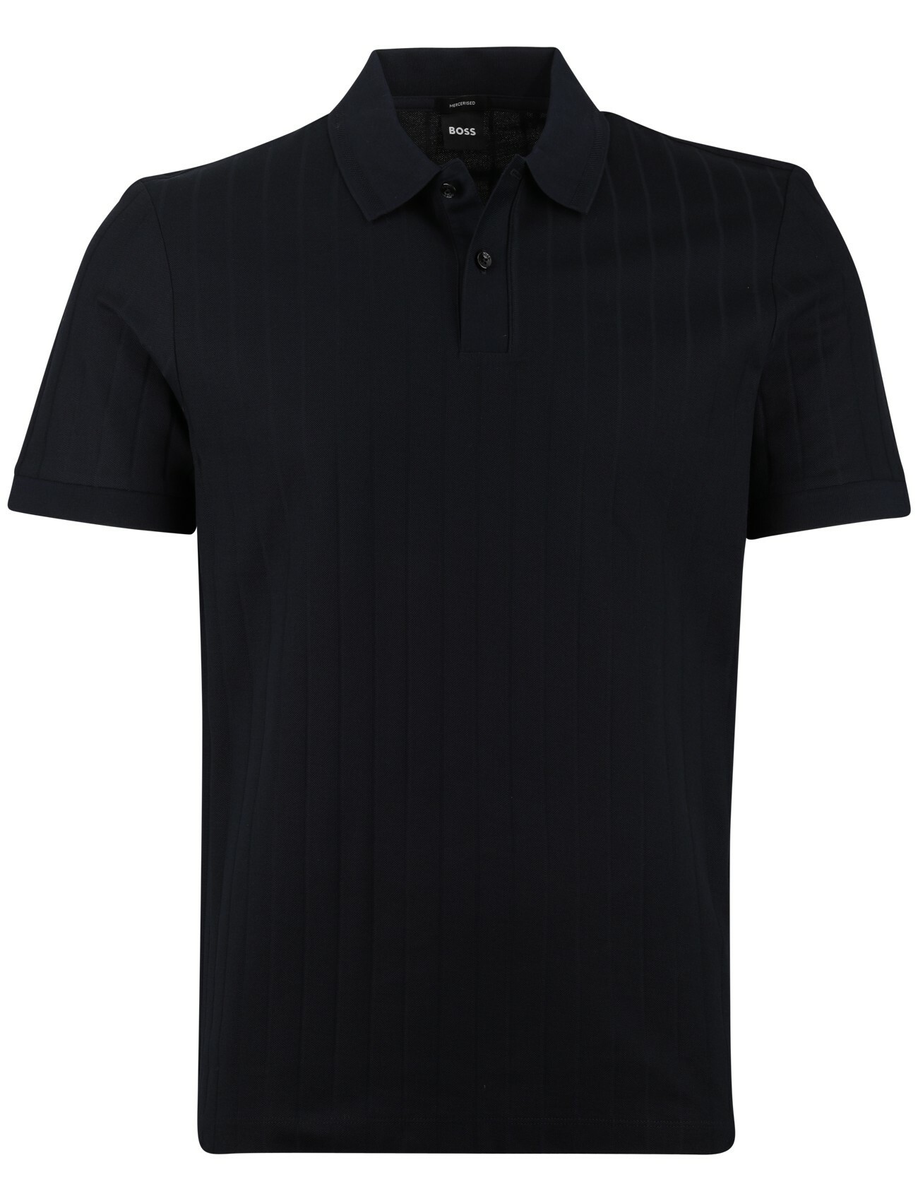 Poloshirt BOSS zwart 100% katoen