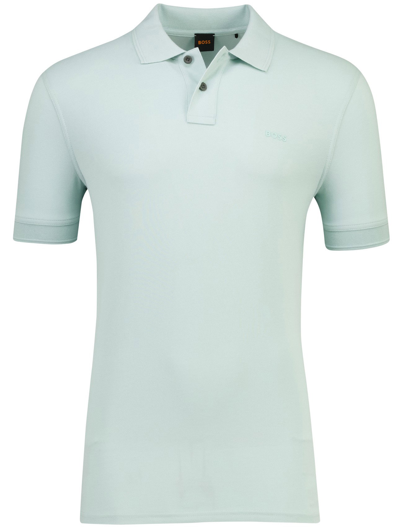 poloshirt turquoise Boss Orange Prime 2-knoops