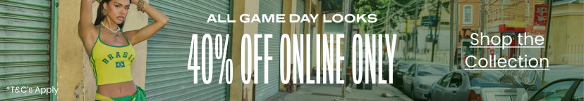 All Game Day Looks 40 Percent Off Online Only. Shop The Collection. Terms and conditions apply. World Soccer Collection Promo Top Banner