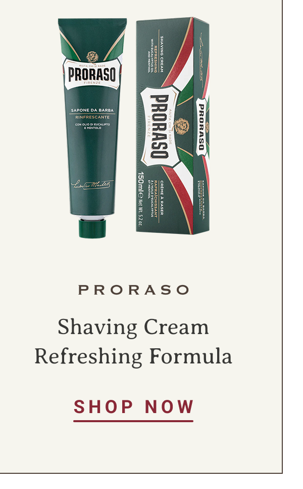 Proraso Shaving Cream Refreshing Formula | SHOP NOW
