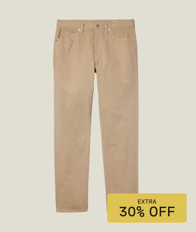 Italian Brushed 5-Pocket Pants