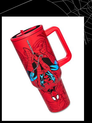 Spider-Man Flip Straw Travel Tumbler - 40 oz.