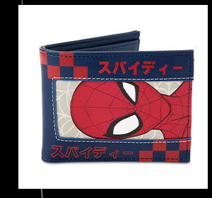 Spider-Man Kanji Bifold Wallet
