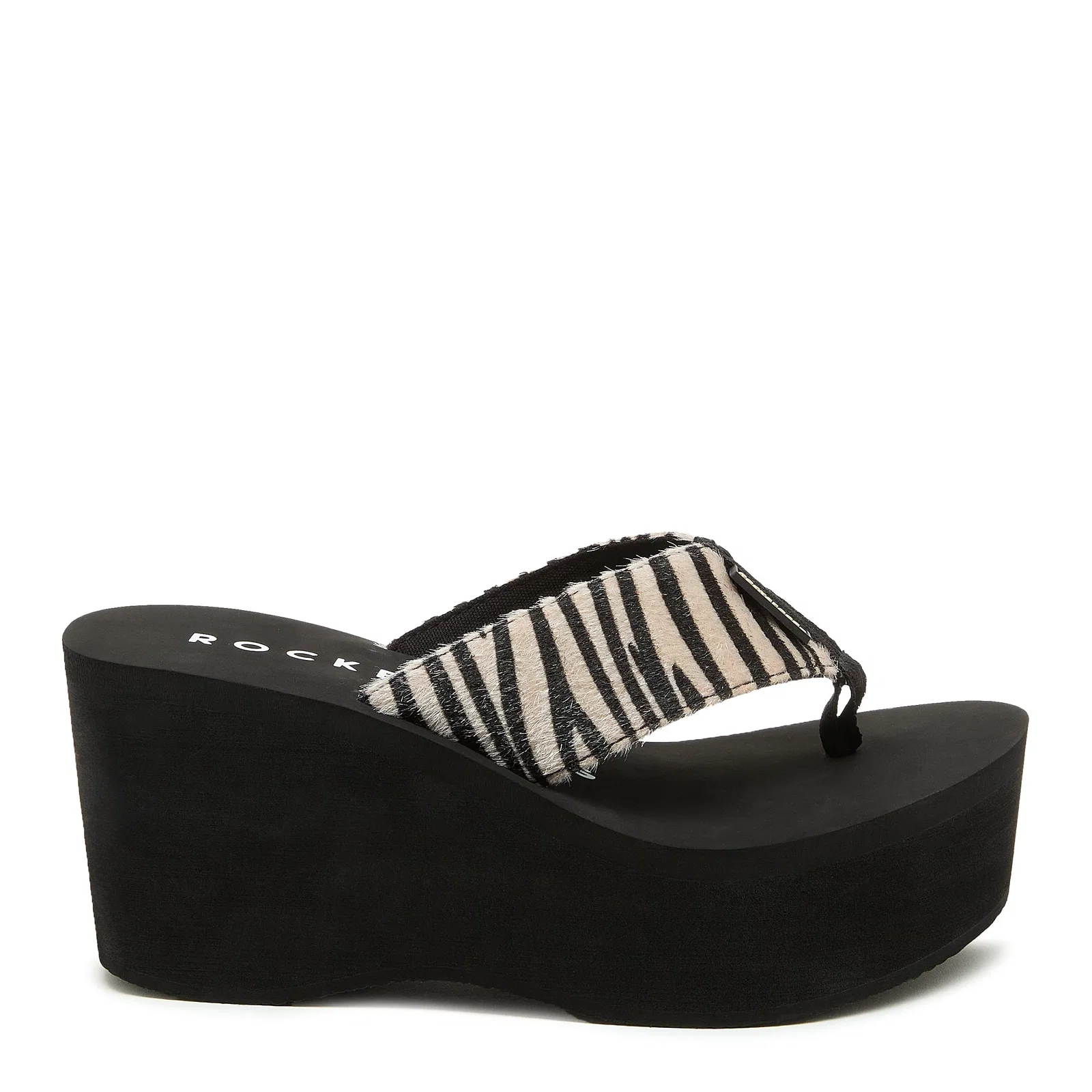 Image of Crush Tan Animal Print Flip-Flops