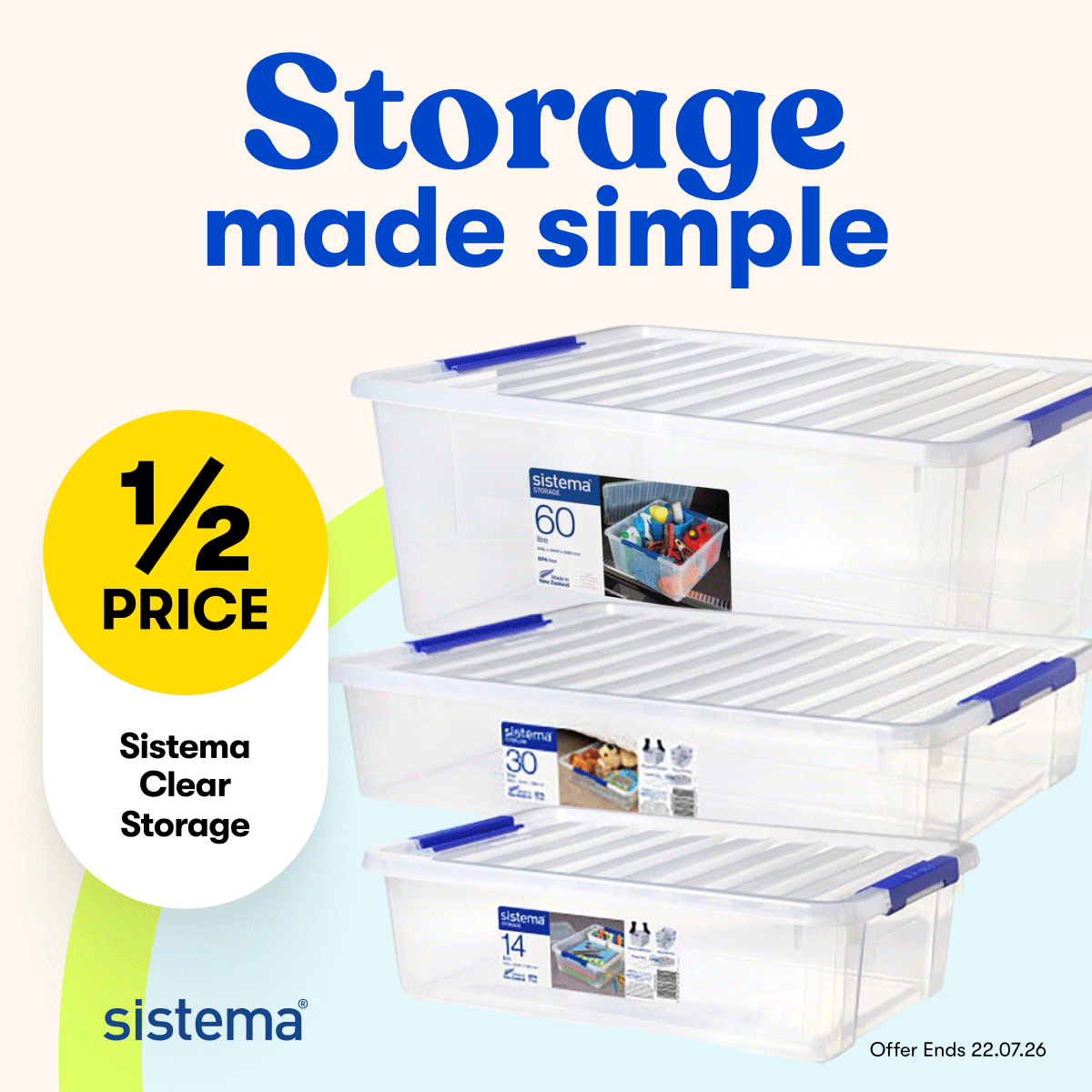 Storage made simple - Refresh your home