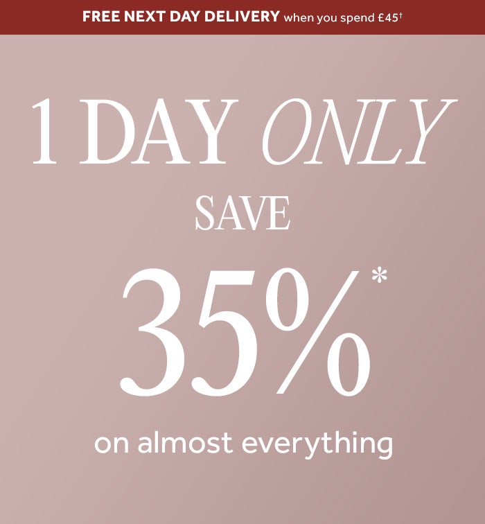 Save 35% Off on almost everything