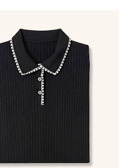 Rib Polo Jumper