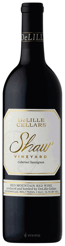 DeLille Cellars Shaw Vineyard Cabernet Sauvignon 2022