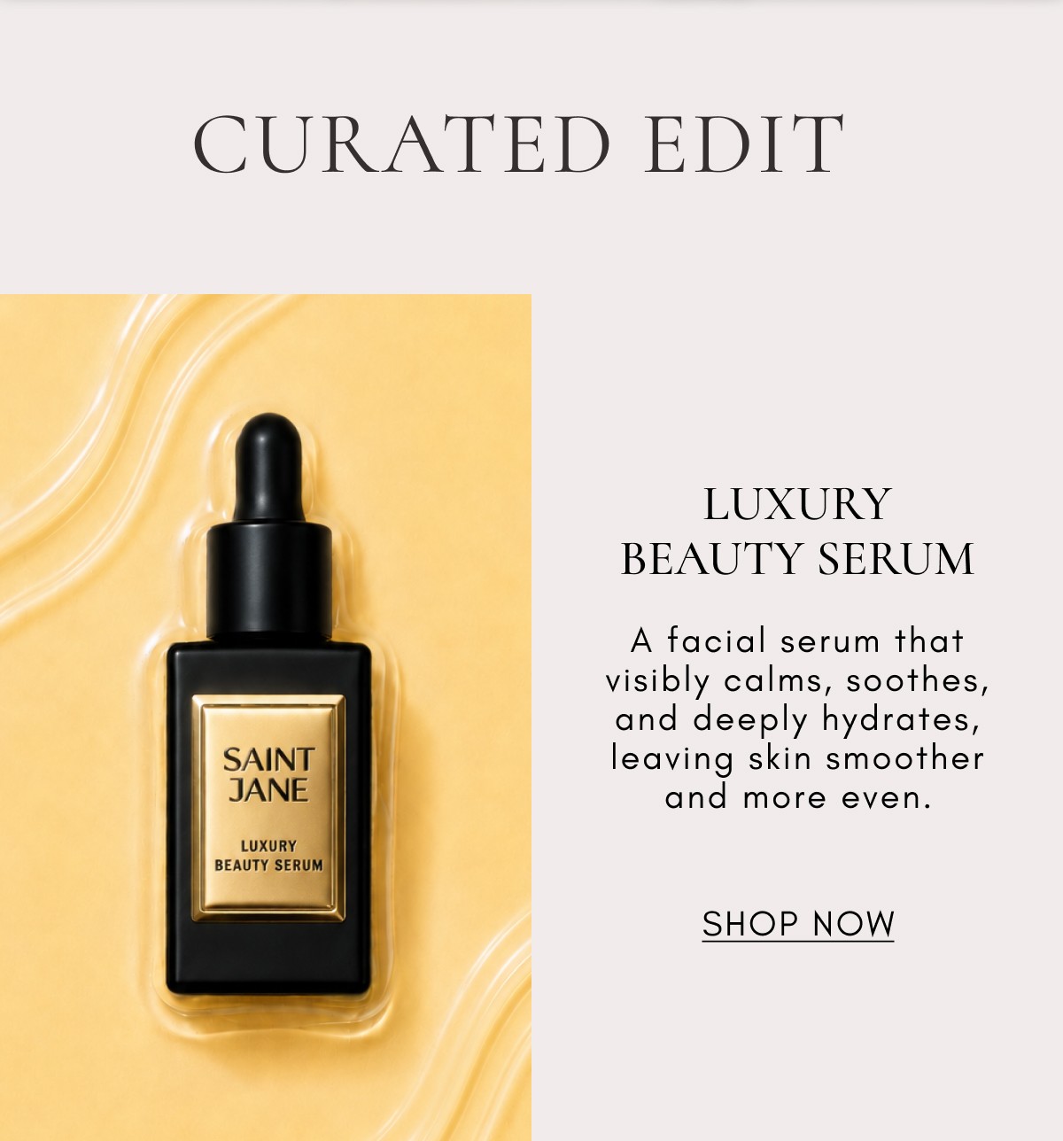 Luxury beauty serum