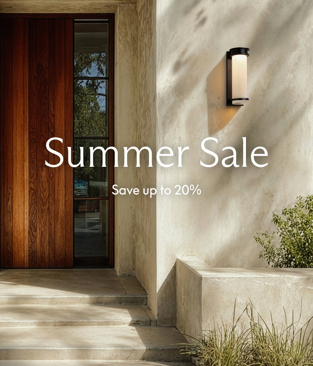 Summer Sale. Save up to 20%.